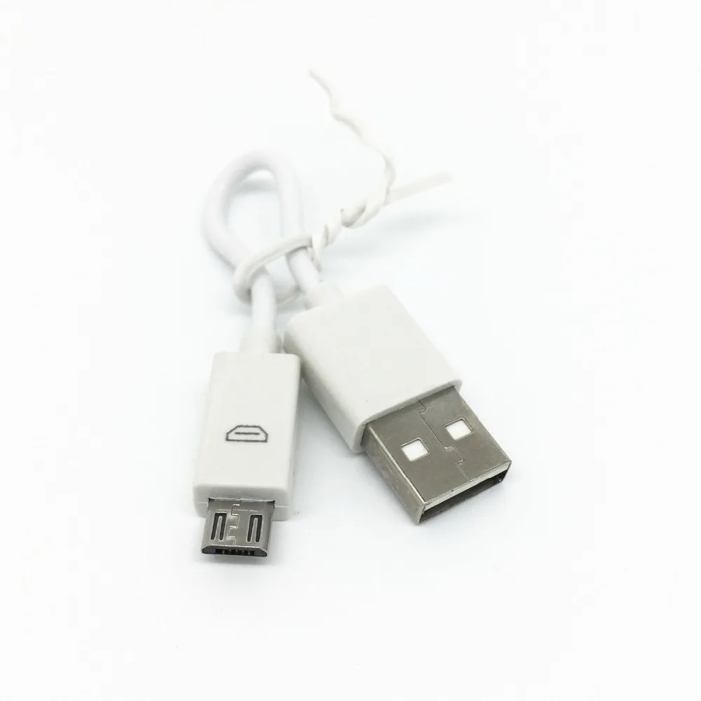 Бесплатная доставка белый Ультра короткий 12 см Micro USB кабель для зарядки и