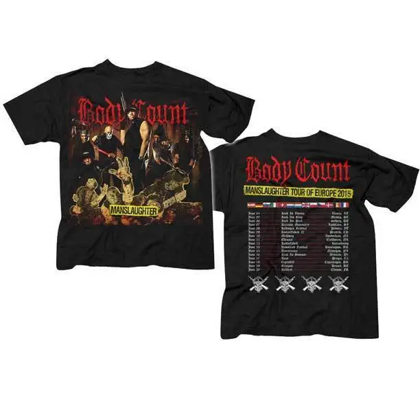 Возьмите BODY COUNT убийство Футболка мужская бежевая футболка | Мужская одежда