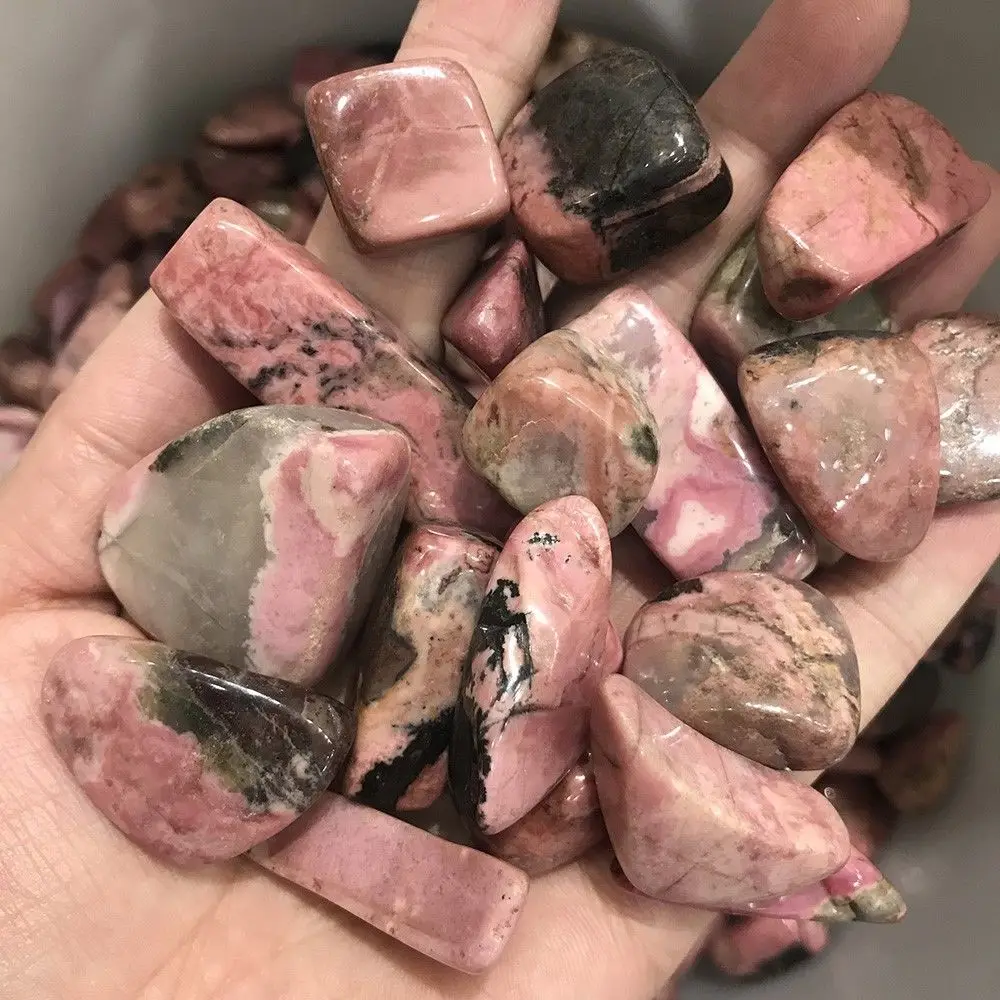 50g ruby ziosite tumbled stones crystal gemstone | Дом и сад