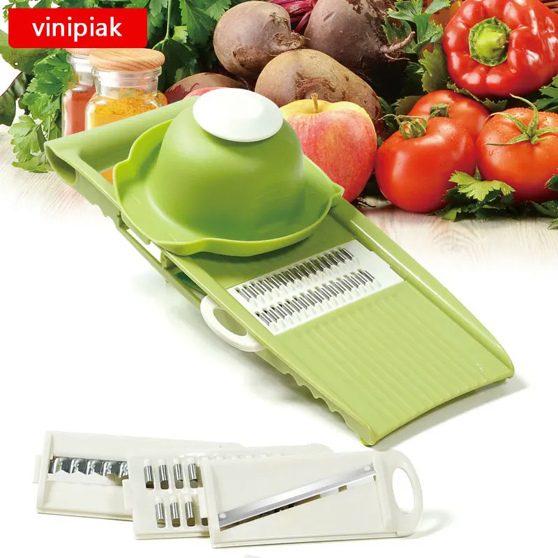 Овощерезка Mandoline Slicer для кухни нарезчик фруктов картофелечистка терка