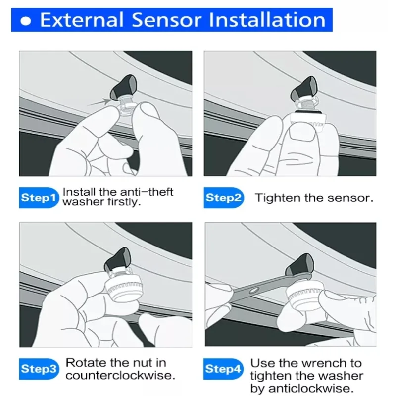 M3-B беспроводной мотоцикл TPMS в режиме реального времени шин давление мониторинга системы универсальный 2 внешних внутренних датчики ЖК-дисплей
