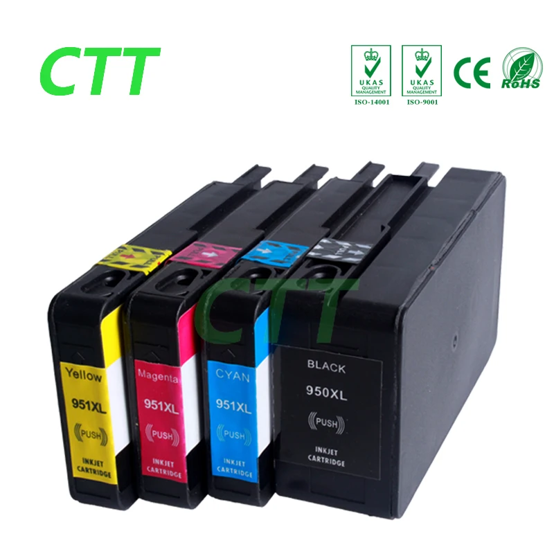 1 компл. HP 950 картридж для Pro 8100/Pro 8600 E aio принтер/Pro плюс N911 Принтеры|ink cartridge|compatible ink