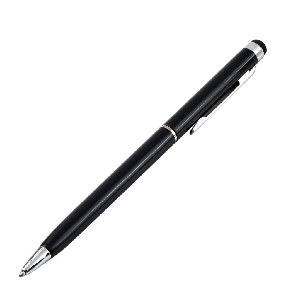 2в1 емкостный сенсорный экран Стилус и шариковая ручка для iPad 2 3 для iPhone 4 4S Черный Прямая поставка