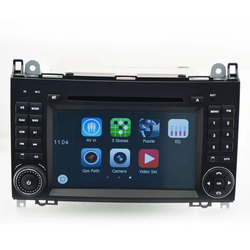 Авто Радио dvd мультимедиа для Mercedes/Benz/Sprinter/W209/W169/B200/A class/W169/B class/W245/B170 с gps