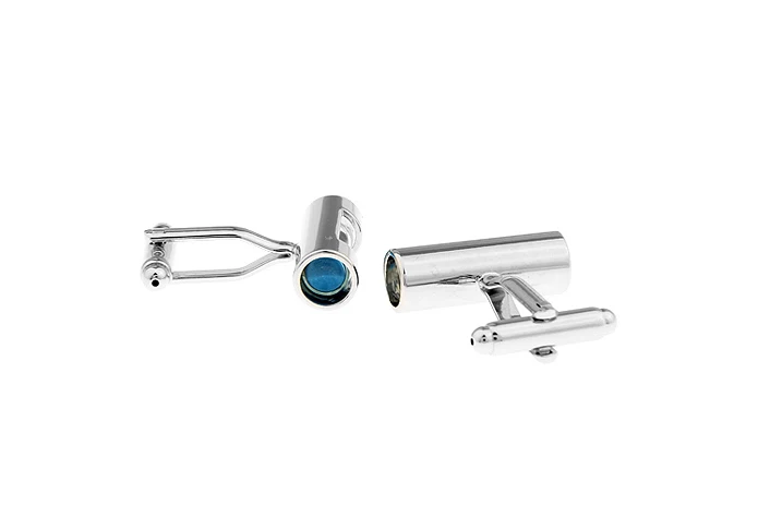 New Arrival High Quality Men Shirt Designer Cuff links Retail Copper Material Blue Hourglass Design CuffLinks Free Shipping | Украшения и
