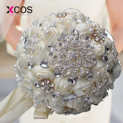 XCOS 1 шт элегантные пользовательские цвета слоновой кости букеты невесты