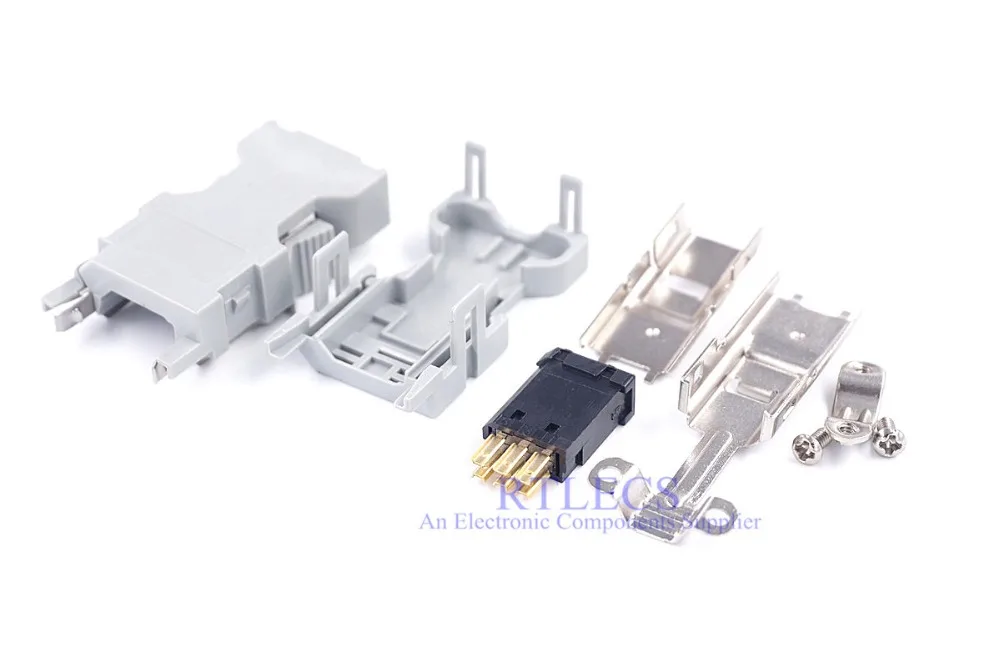 1 шт. гнездовой разъем 6 Pin firewire IEEE 1394 для Yaskawa Серводвигатель Panasonic кодировщик P SM 6E
