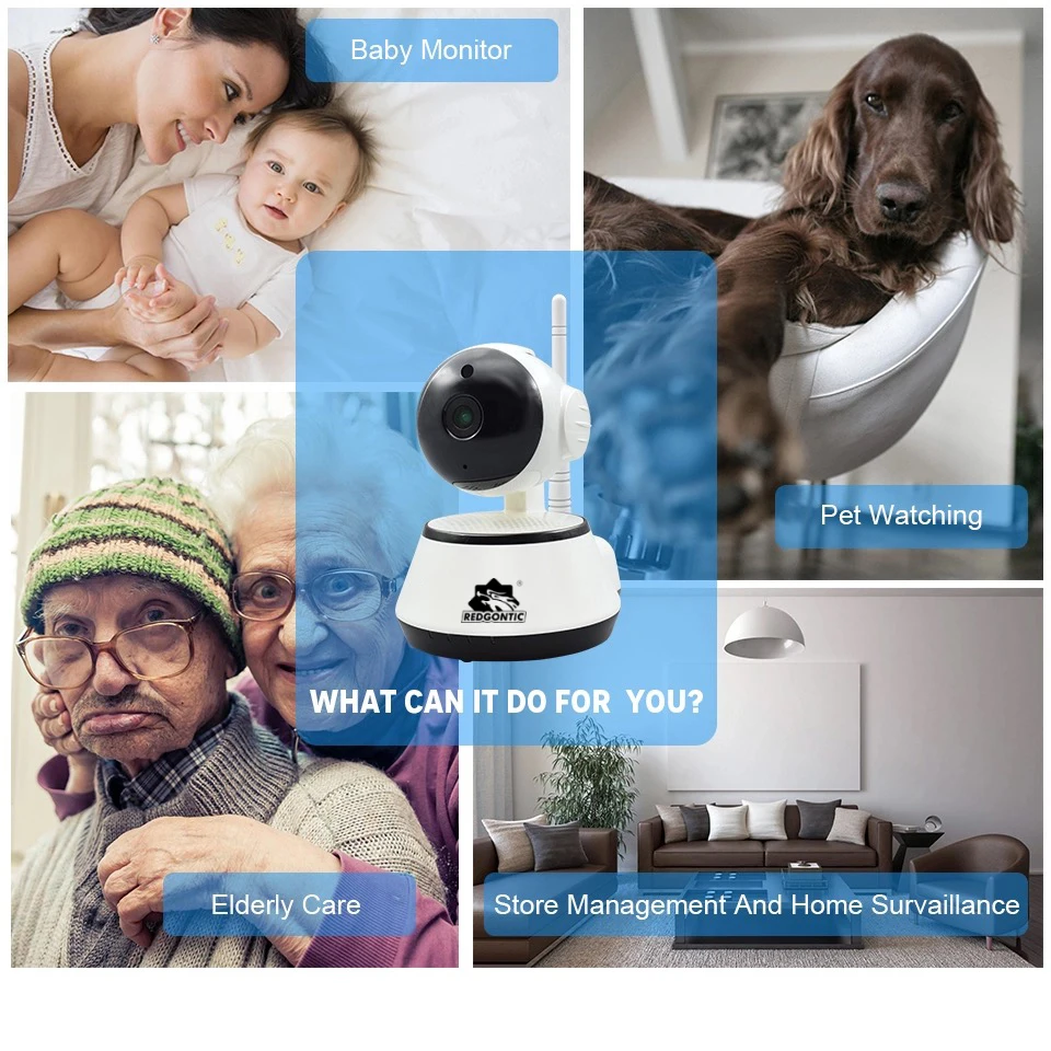 Мини IP Камера Wi Fi Беспроводной безопасности камера WIFI для помещения P2P YOOSEE