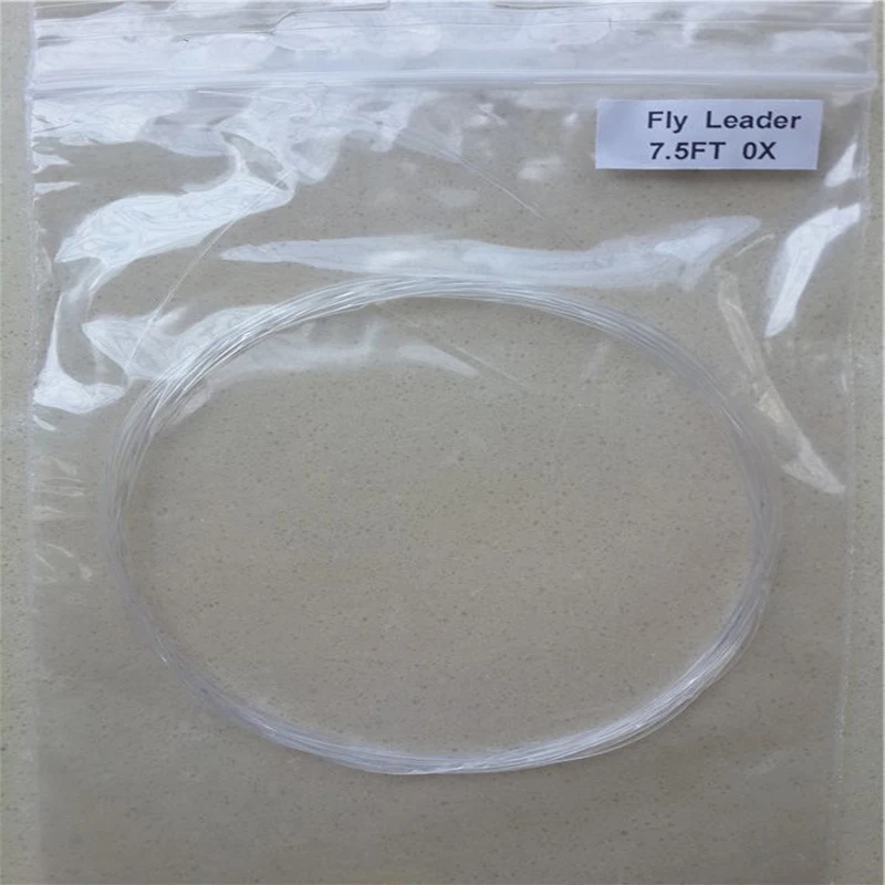 Коническая рыболовная леска 7 5 футов высокое качество рыболовные снасти 0X-6X