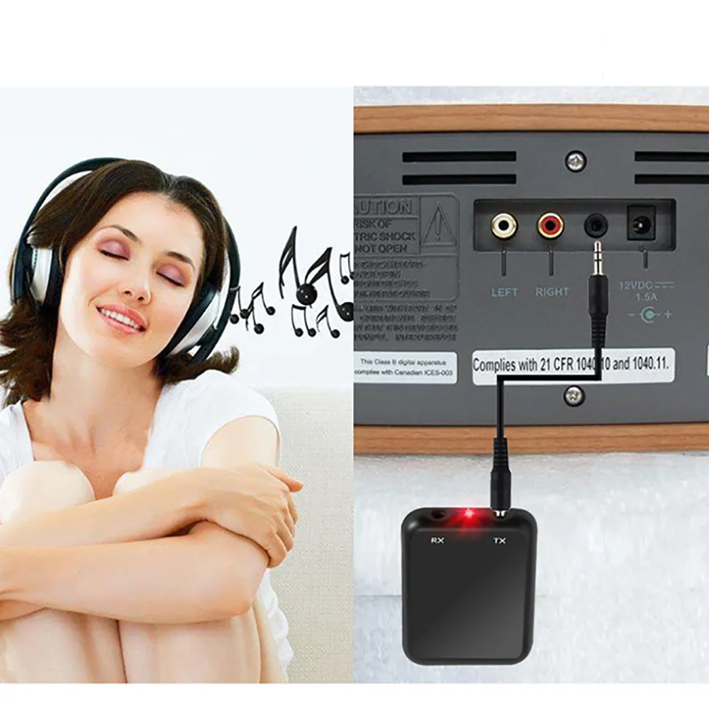 Беспроводной 2в1 Bluetooth передатчик трансформатор приемник 3 5 мм Hifi Беспроводная