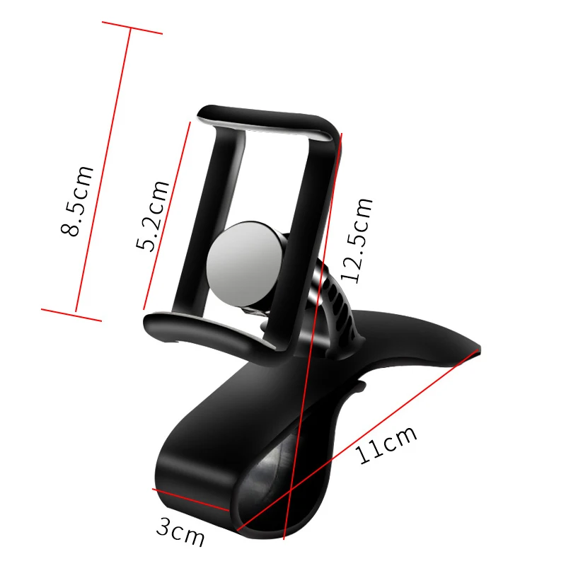 Универсальный автомобильный держатель для телефона с GPS навигацией на приборной