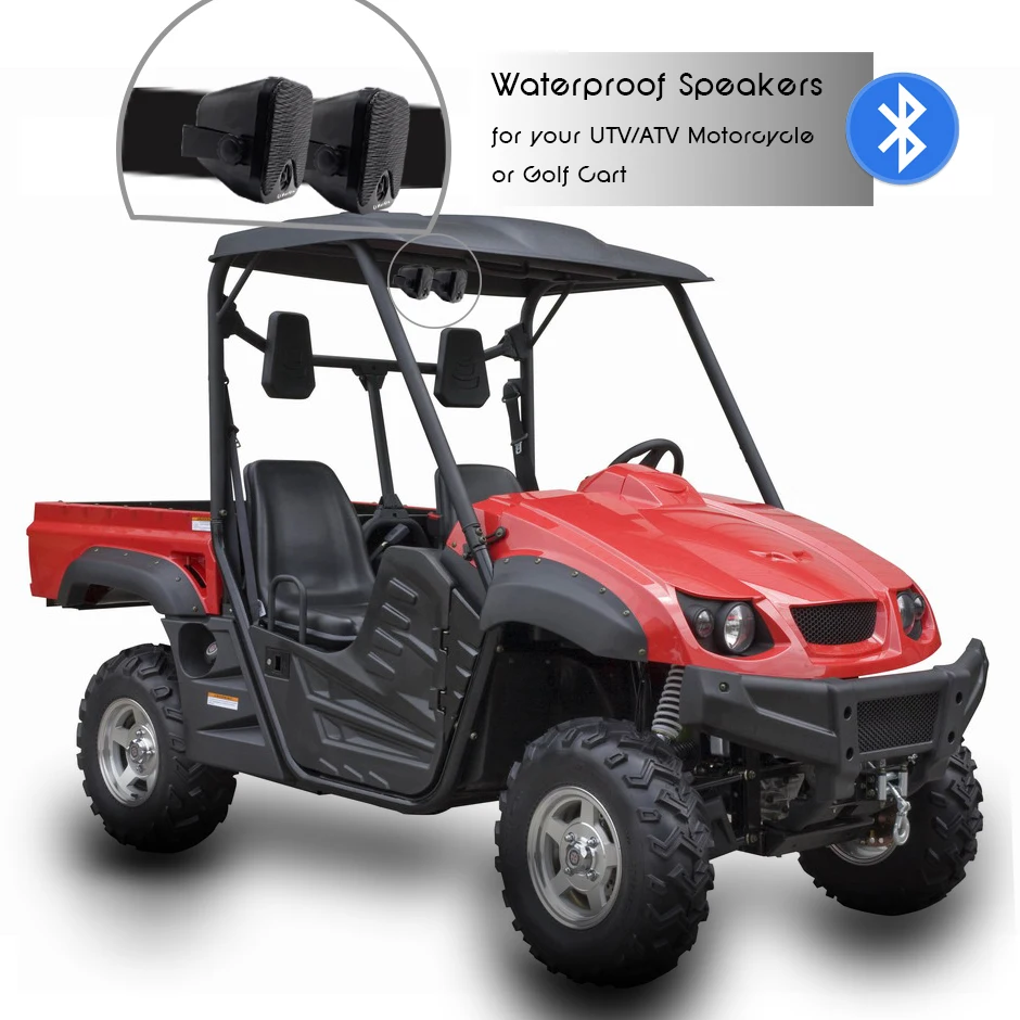 Bluetooth динамик s Лодка аудио морская стерео система водонепроницаемый динамик поверхностного монтажа мотоцикла динамик s ATV/UTV Максимальная мощность