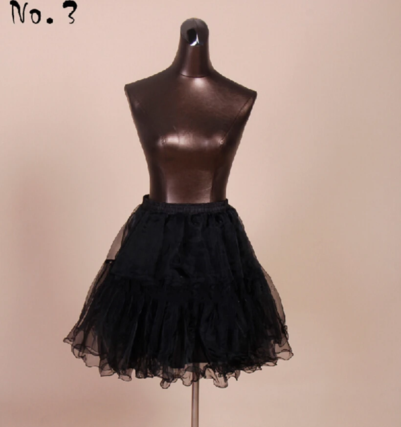 black Ball Gown Petticoat Hopeless Tulle Netting Nylon Bridal Wedding Dress Short Underskirt Crinoline Skirt Slip | Свадьбы и