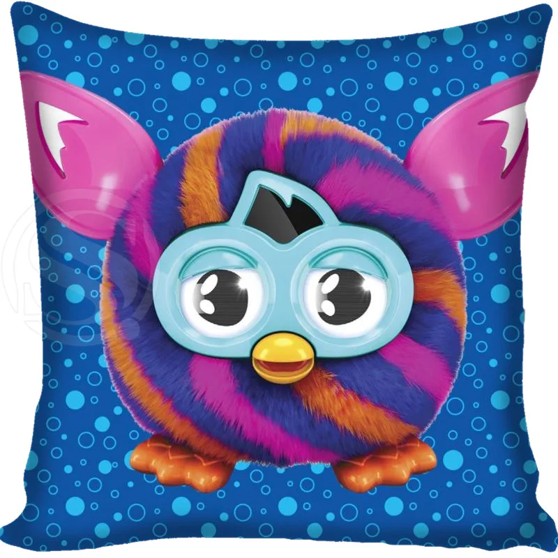 8 На заказ Furby квадратный чехол для подушки на заказ на молнии для спальни домашний чехол для подушки 1 шт. на заказ 40x40 см - Цвет: 8