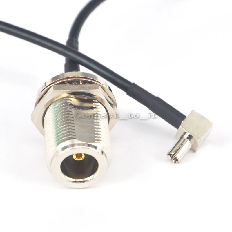 N разъем мама-TS9 штекер правый угол перегородки уплотнительное кольцо