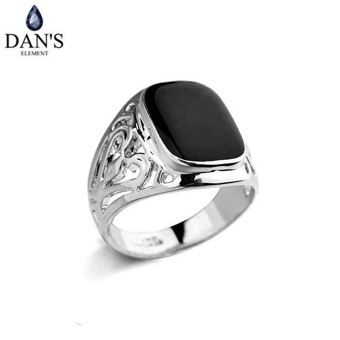 Мужское Винтажное кольцо с эмалью Dan's Element свадебвечерние НКА горячая