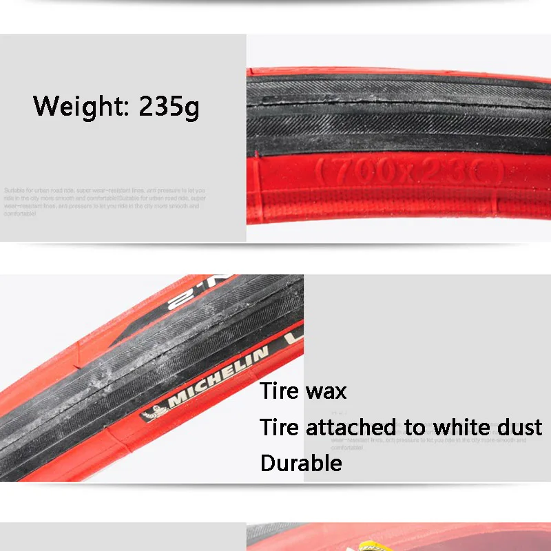 Складные шины Michelin, LITHION-2 шины для шоссейного велосипеда 700* 23c, удобные высококачественные шины для велосипеда