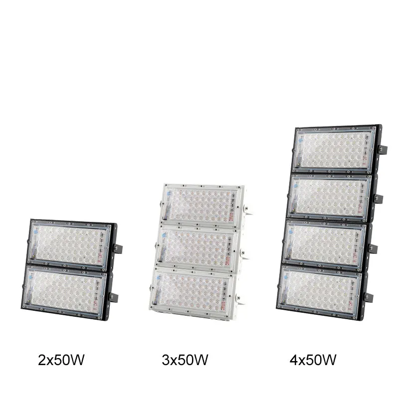 Светодиодный прожектор с линзами 50 Вт водонепроницаемый Уличный настенный