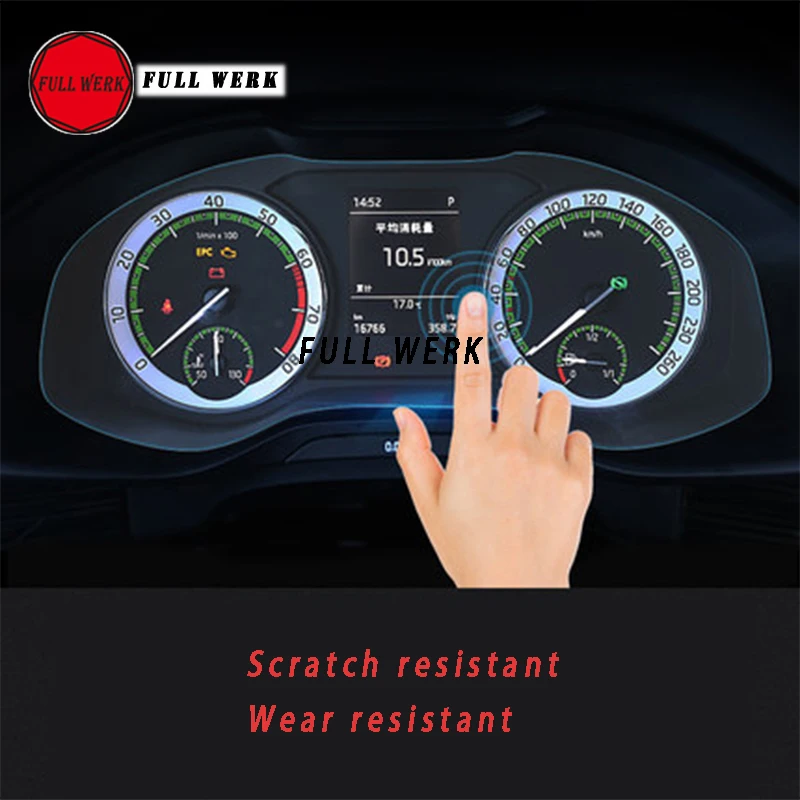 1 шт. приборная панель для приборной панели автомобиля защитная пленка наклейка