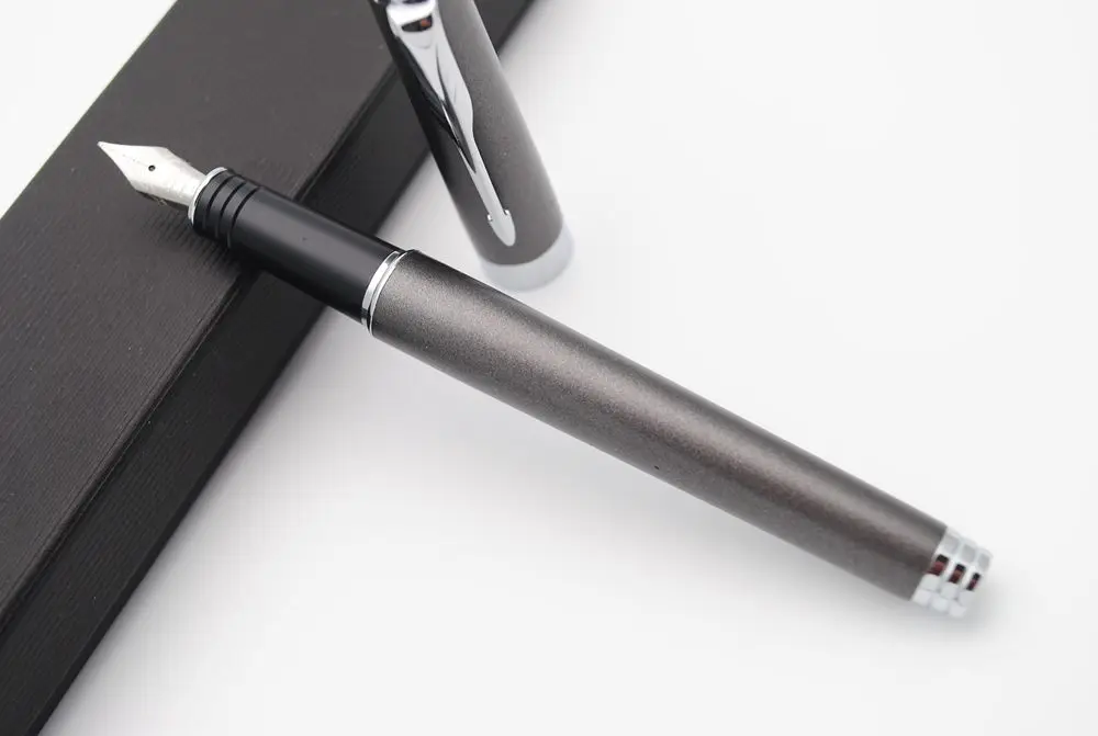 JINHAO 997 матовая Роскошная перьевая ручка высокого качества F Перо