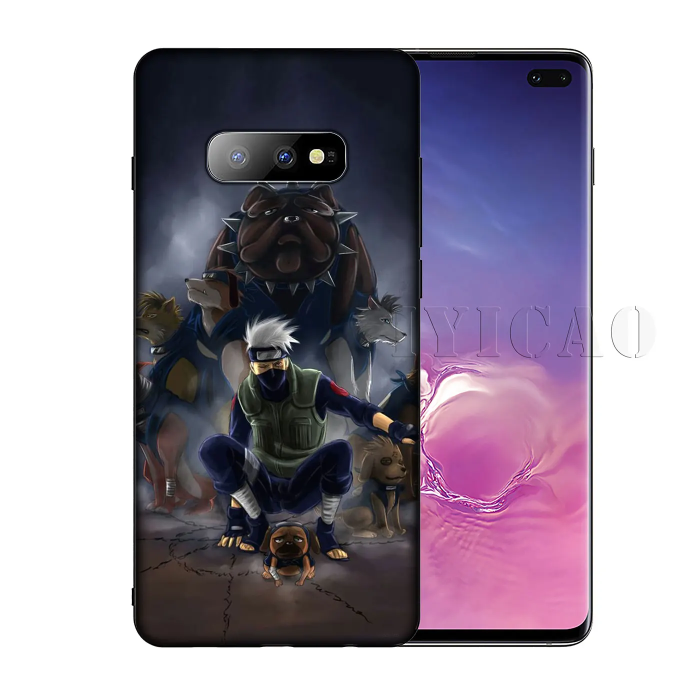IYICAO NARUTO Hatake Kakashi Мягкий силиконовый чехол для телефона Samsung Galaxy S20 Ultra S10 Lite S9 S8 Plus S6