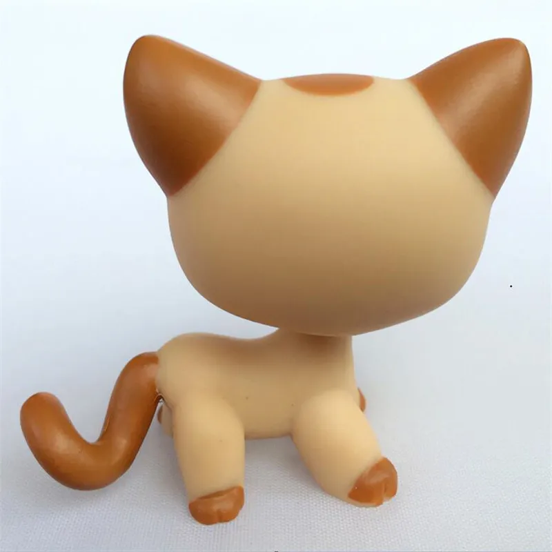 Редкие игрушки Lps Pet Shop,, короткошерстная кошка, коричневый большой Дэйн, стоячая фигурка, коллекция, 41 стиль, детский набор, подарок