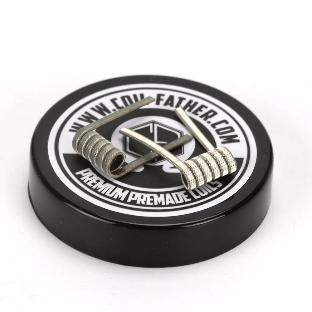 Скоба-Катушка Coil Father Frame 3 ядра оплетка A1 нихромовая проволочная готовые катушки
