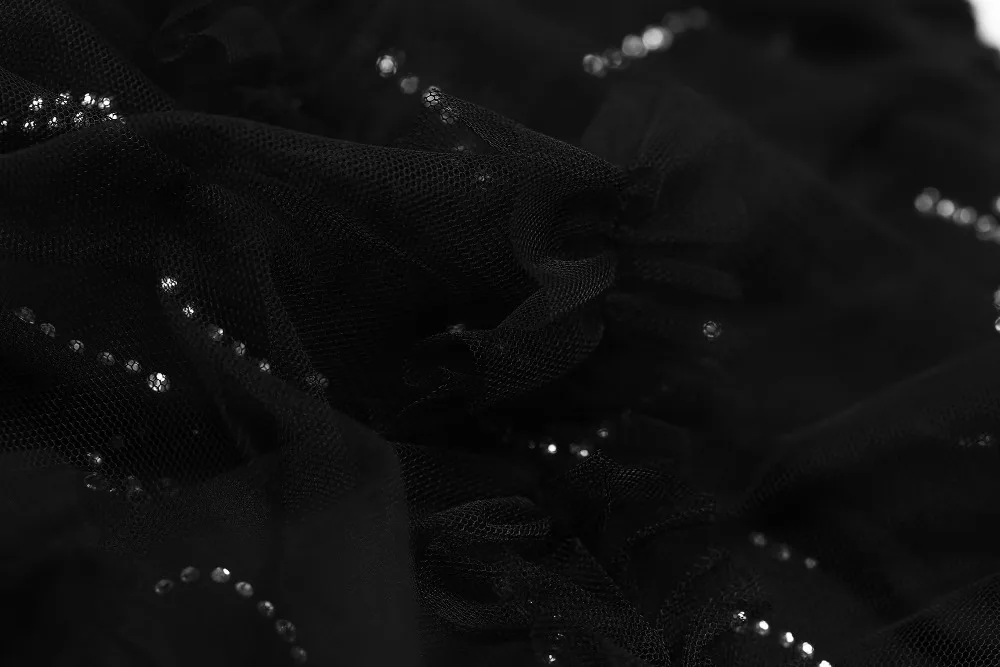 ELFSACK, новинка, сетчатые женские юбки трапециевидной формы, однотонная Милая юбка для девочек, Женская юбка до середины икры с естественной талией, стильная сетчатая юбка в стиле пэчворк