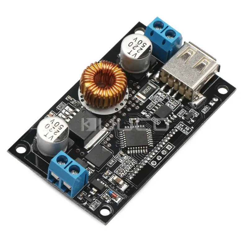 Регулируемый понижающий преобразователь с индикатором яркости 6 В ~ 32 до 1 25 в 75 Вт