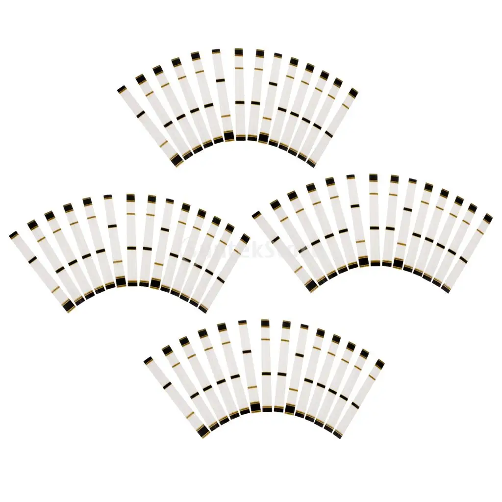 

60pcs White 19.5cm x 2cm Archery Arrow Shaft Stickers Wraps - Heat Shrinkable