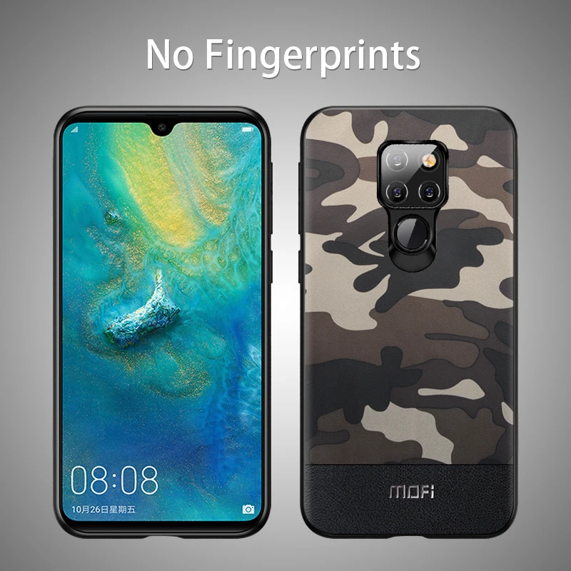 Для Huawei mate 20 x чехол MOFi Оригинал mate20 задняя крышка Камуфляжный узор