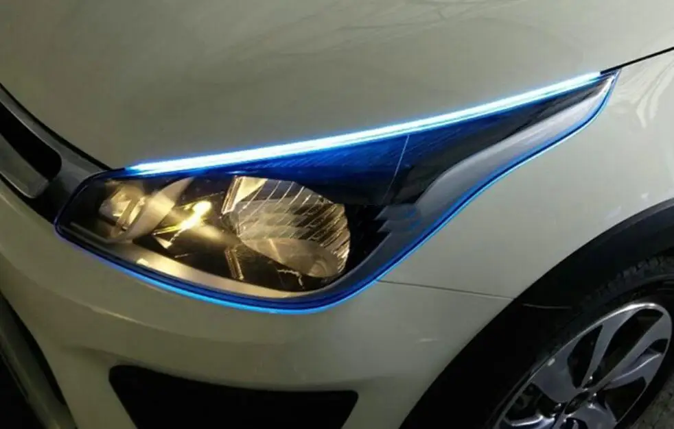 30 см 45 см 60 см 70 см поворотный светильник+ светильник дневного света для ford focus 2 focus 3 fiesta kuga mondeo ecosport ranger 2 шт