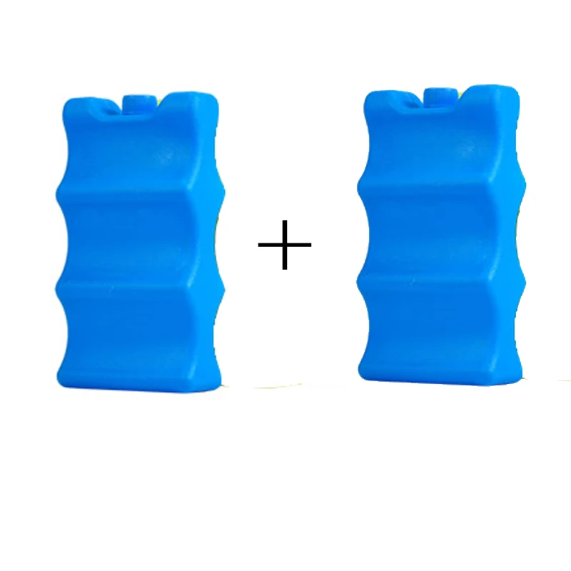 Новинка, HDPE, ледяная вода, одиночная, двусторонняя, волнистая, тип, ледяная коробка, сумка-холодильник, большая емкость, 800 мл, 600 мл, Абсорбирующая полимерная смола - Цвет: two wdouble face