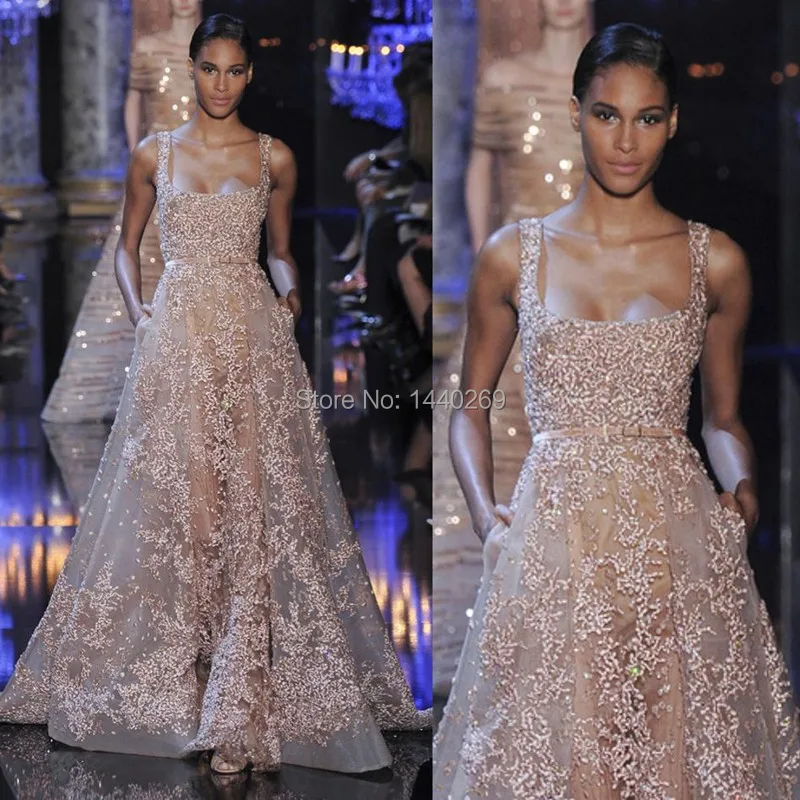 Свадебное платье из органзы цвета шампанского элегантное ТРАПЕЦИЕВИДНОЕ