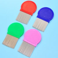 1 pcs pets dog pet grooming cleaning products stainless steel flea lice comb grooming brushes flea comb cat pets make up tools