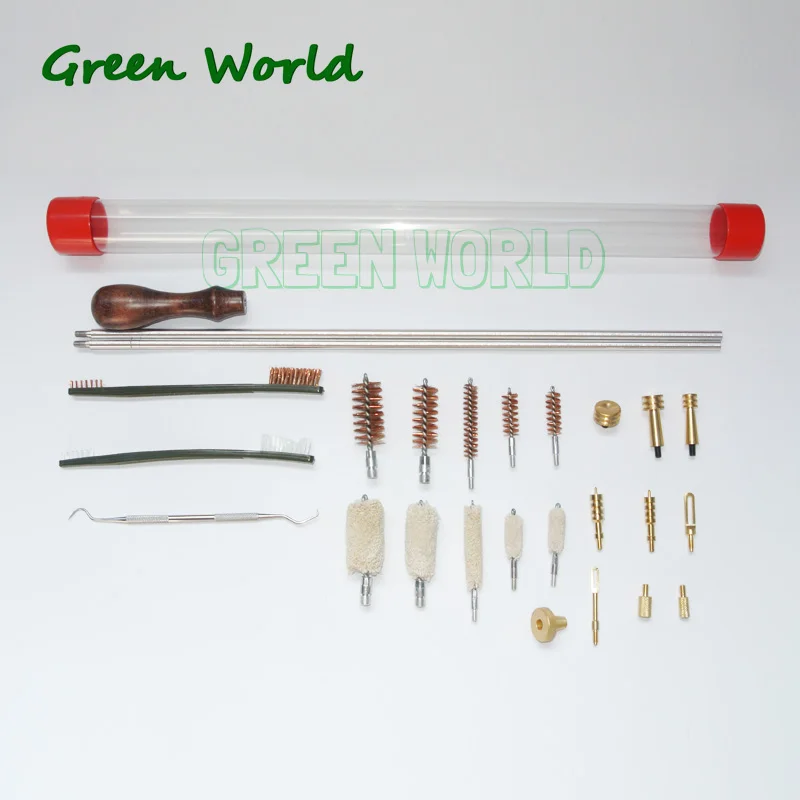 Зеленый мир 27 шт./лот универсальная оружейная Чистящая комплект специально для