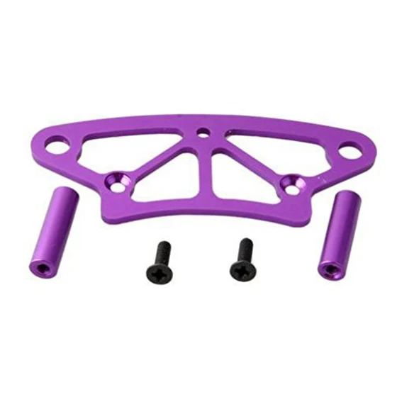

ABWE Best Sale Aluminum 102058 Front Bumper Upper Plate for 1/10 HSP RC Model Car Purple