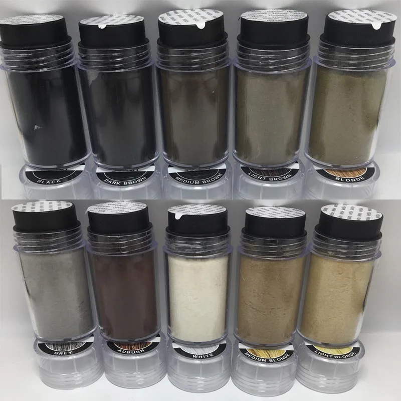 Утолщение кератиновых волос Мгновенный кератиновые волокна строительный спрей