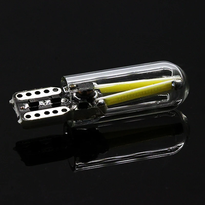 1 пара Автомобильные светодиодные лампы T10/W5W Canbus 194 168 COB 360 градусов 8 28 в DC|led light car
