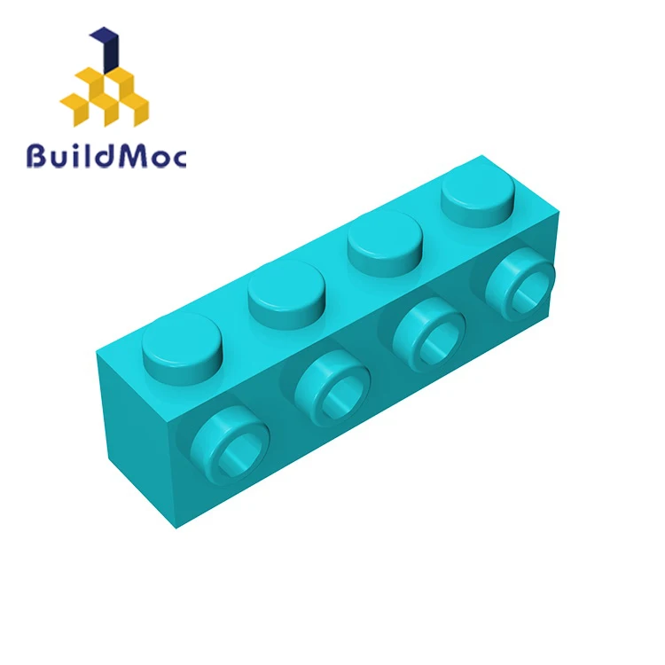 BuildMOC Собирает Частицы 30414 1x4 для строительных блоков детали DIY Электрический