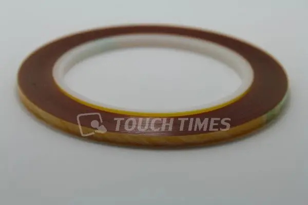 

Free shipping 2pcs/lot 5mm*10M Brown High Temperature Polyimide Double Sided Adhesive Tape