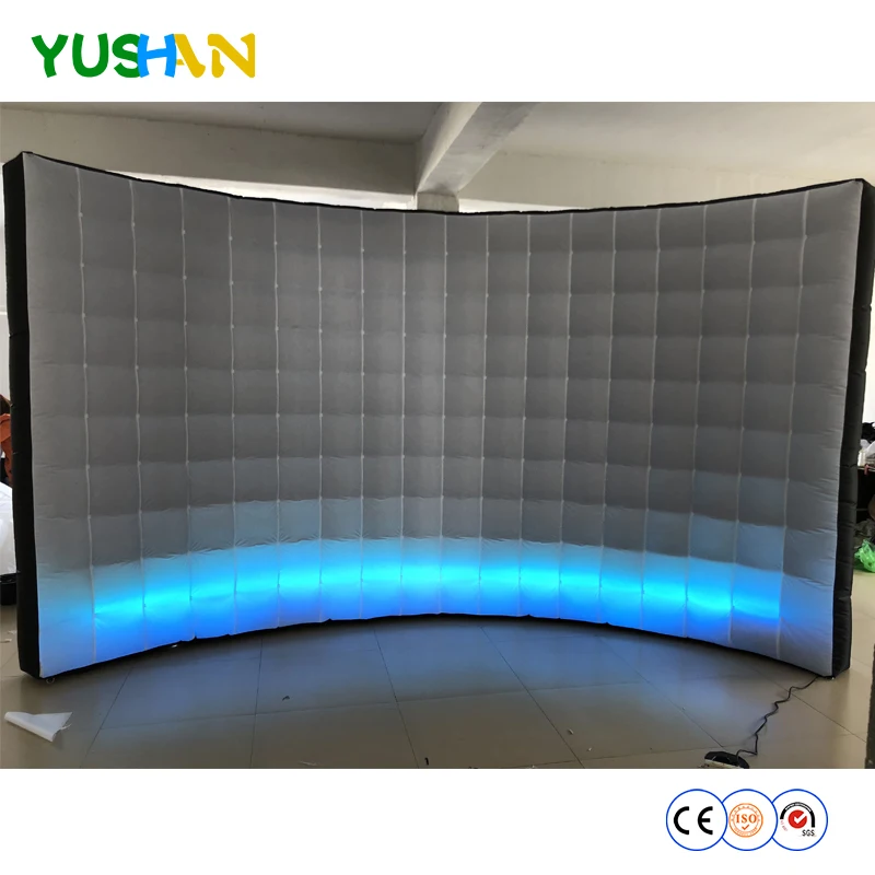 4 м СВЕТОДИОДНЫЕ веревки на открытом воздухе фотобудка надувная стена надувной