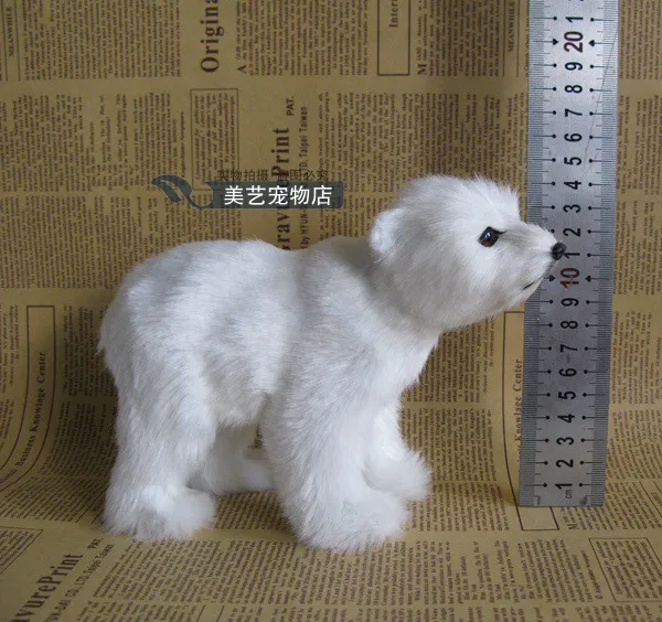 Моделирование полярного медведя полиэтилен и меха полярный медведь модель