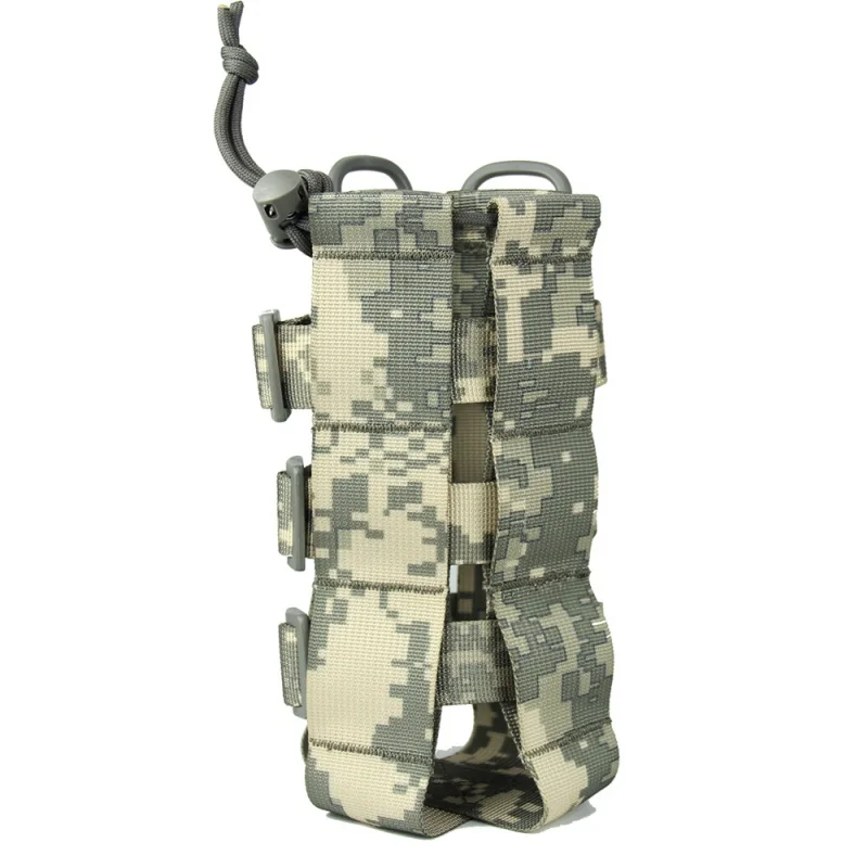 0.5L-2.5L Тактический Molle Чехол для бутылки воды Оксфорд военная фляга Чехол кобура Открытый путешествия чайник сумка с системой Molle - Цвет: D