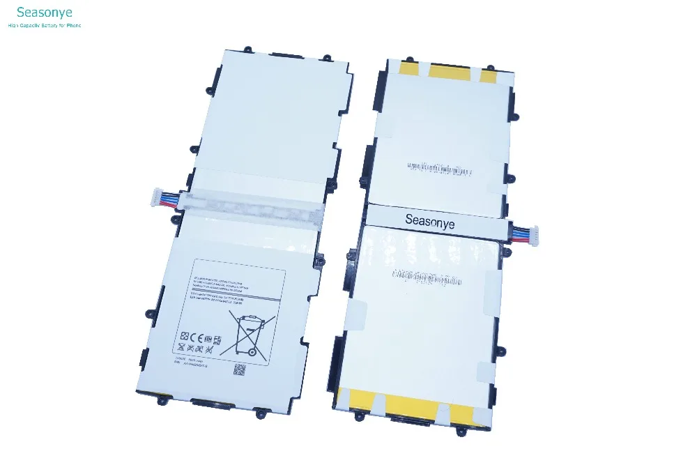 Seasonye 2 шт./лот 6800 мА/ч T4500E Замена литий полимерный аккумулятор для Samsung galaxy Tab 3 10 1