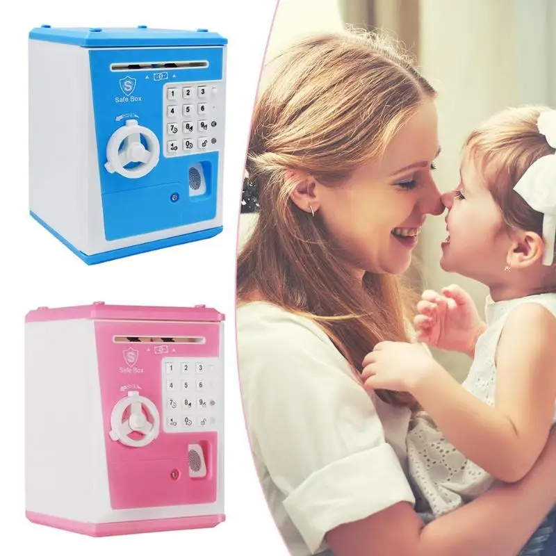 Электронная Копилка для денег банкомат с паролем наличные монеты депозитные