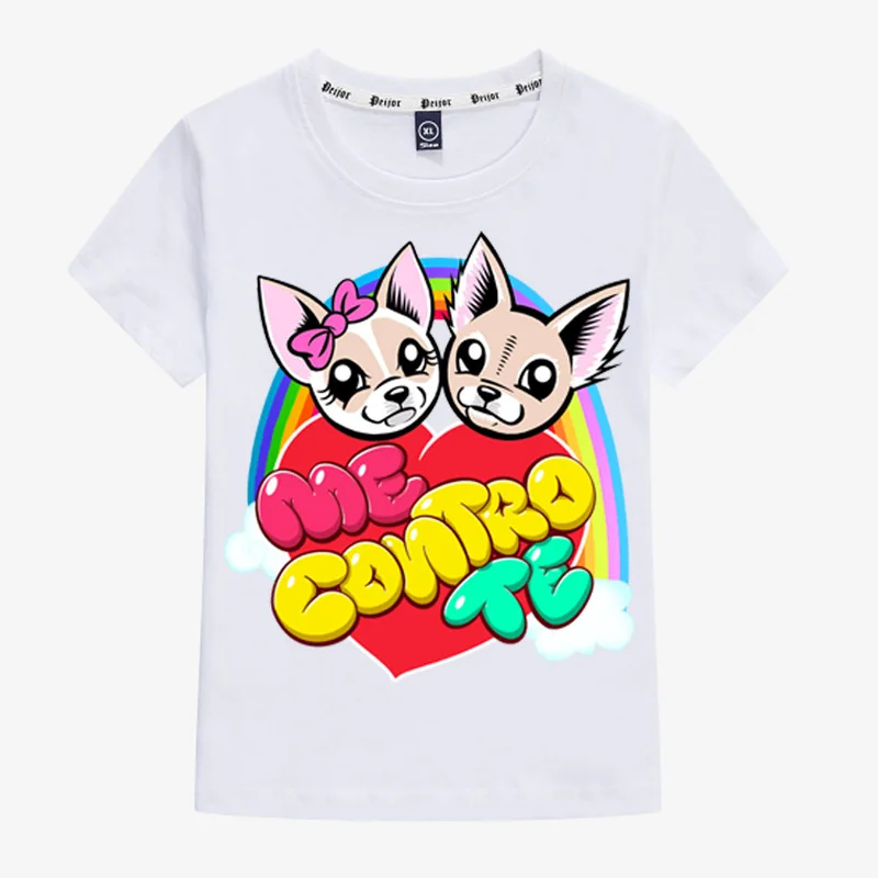 White 1 Коллекция года, летние хлопковые футболки для малышей футболки с короткими рукавами для маленьких мальчиков с принтом «Забавный я» футболки для девочек, детские костюмы - Цвет: White 1