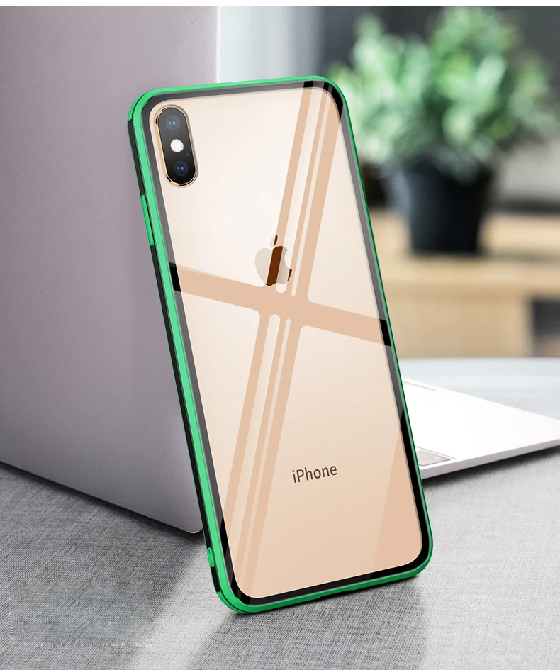 Прозрачный чехол из закаленного стекла для iPhone 11 Pro Max 11 Pro 11 популярный цветной силиконовый чехол-бампер для iPhone XS Max XR XS X 7 8 6 6S Plus