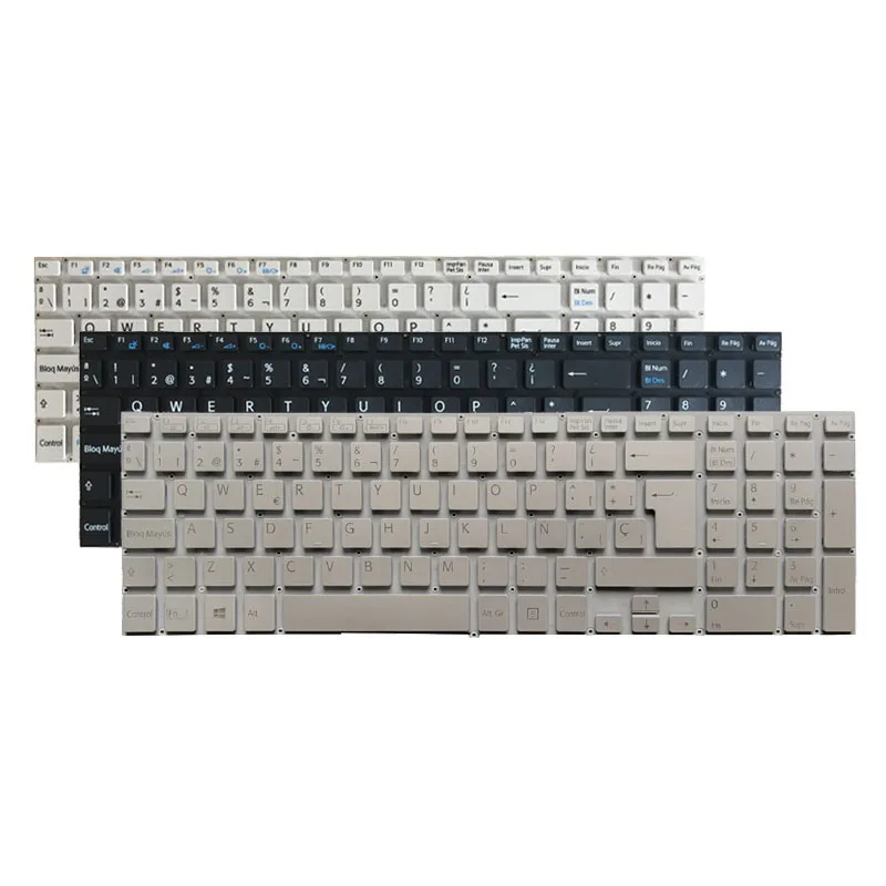 

New For Sony VAIO SVF15 SVF151 SVF152 SVF153 SVF154 SVF15E SVF152C29M SVF152A29V SVF1521B1EW Laptop Spanish/SP Keyboard