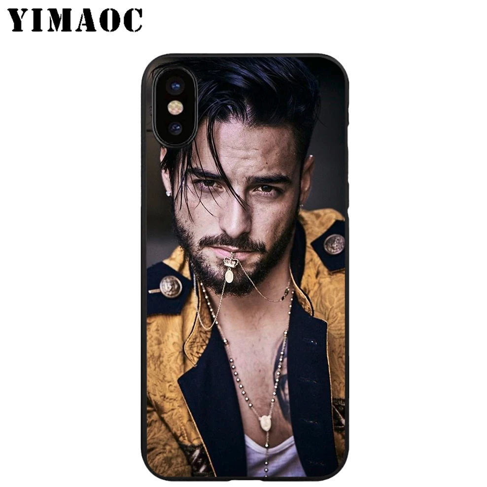 YIMAOC maluma Luis Fonci Мягкий ТПУ Черный силиконовый чехол для iPhone X или 10 8 7 6 6S Plus 5 5S SE Xr Xs Max
